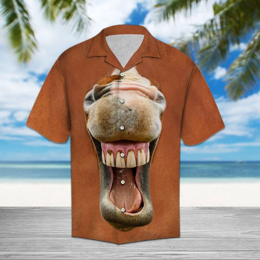 Greannmhar Capall Aloha Patrún Aloha Léine Haváís, Bronntanas Léine Haváise, Bronntanas Nollag