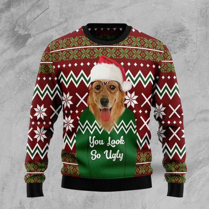 Labrador Retriever You Look So Ugly Ugly Christmas Sweater, Christmas Ugly Sweater,Christmas Gift,Gift Christmas 2022