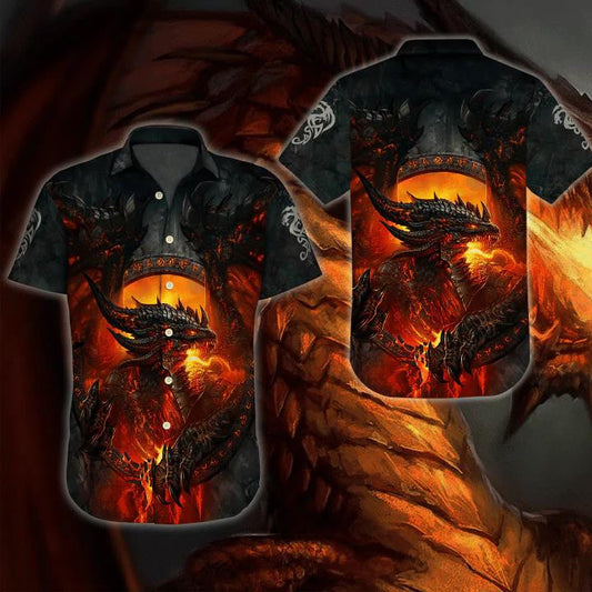 Dragon Giant In Uaimh Lasair Léine Haváís, Bronntanas Léine Haváíais, Bronntanas Nollag