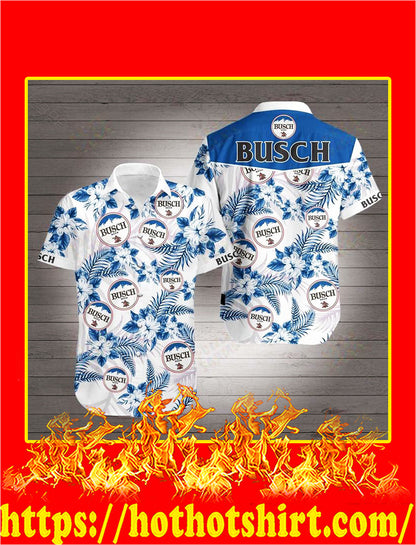 Busch Beer Hawaiian 3D Shirt,Hawaiian Shirt Gift, Christmas Gift