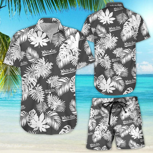 Chicago White Sox Reyn Spooner Aloha Hawaiian Aloha Shirt Hawaiian Shorts Beach Short Sleeve_Hawaiian Shirt Gift, Christmas Gift