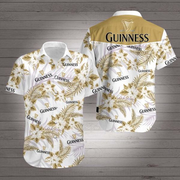 Est Guinness Hawaiian Shirt_Hawaiian Shirt Gift, Christmas Gift