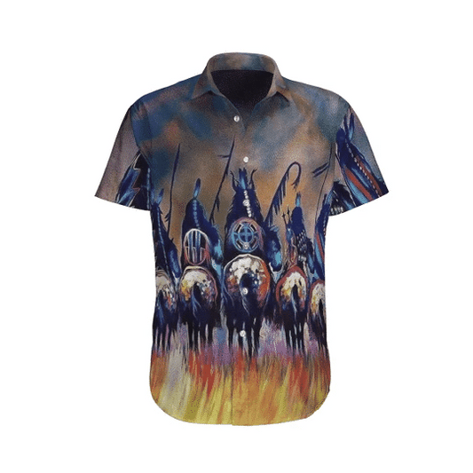 Dóiteáin Meiriceá Dhúchasach Dearadh Uiscedhathanna Léine Haváís, Bronntanas Léine Haváí, Bronntanas Nollag