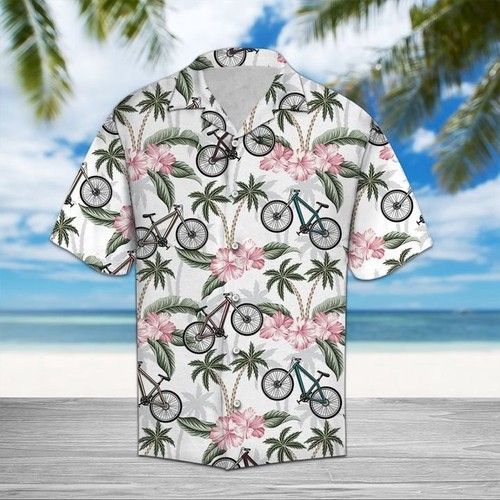 Biking Lovers Hawaiian Shirt Summer,Hawaiian Shirt Gift, Christmas Gift