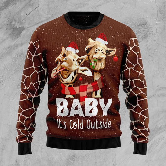 Funny Giraffe Ugly Christmas Sweater,Christmas Ugly Sweater,Christmas Gift,Gift Christmas 2024