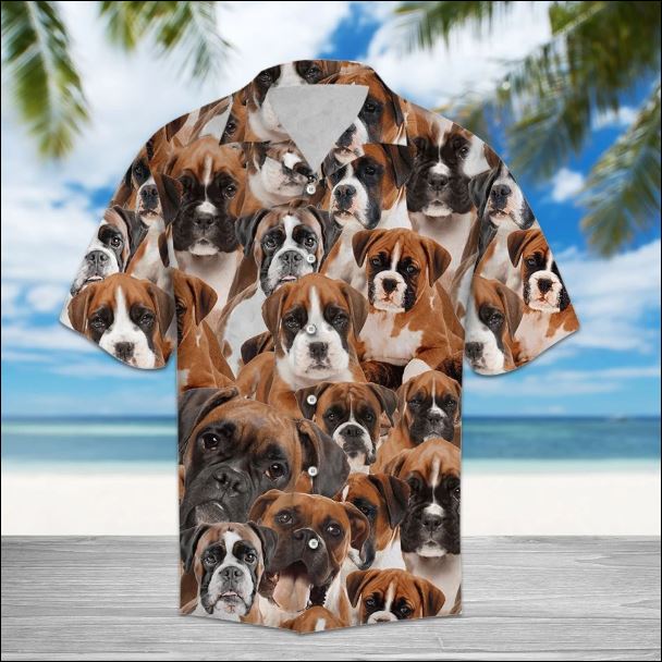 Boxer Hawaiian Shirt â€“ Dnstyles,Hawaiian Shirt Gift, Christmas Gift