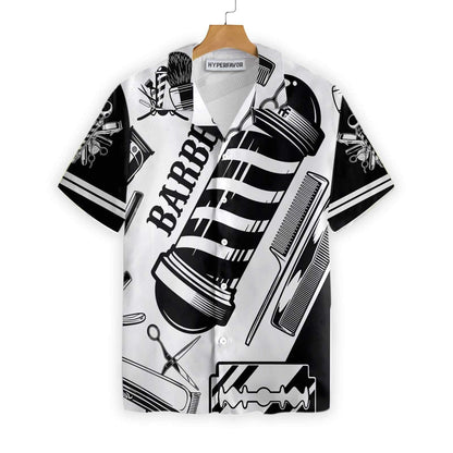 Classic Barber Is My Life Design Hawaiian Shirt, Hawaiian For Gift