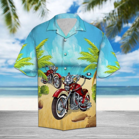 Great Gift For Motorcycle Lovers Aloha Island Hawaiian Shirt, Hawaiian Shirt Gift, Christmas Gift