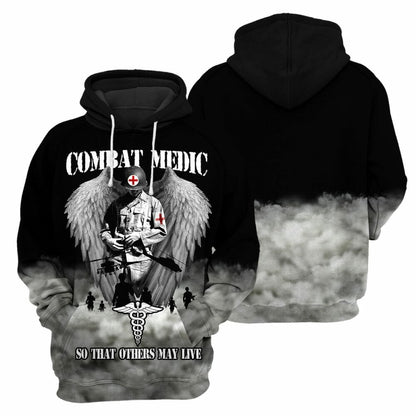 Combat Medic - 3D All Over Printed Shirt Tshirt Hoodie Apparel