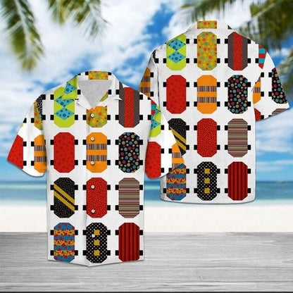Colorful Skateboard Hawaiian Shirt Summer, Hwaiian For Gift