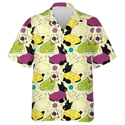 Samhradh Láimhe Tarraingthe Le Madraí Gleoite Agus Bréagáin Léine Haváís, Bronntanas Léine Haváíais, Bronntanas Nollag