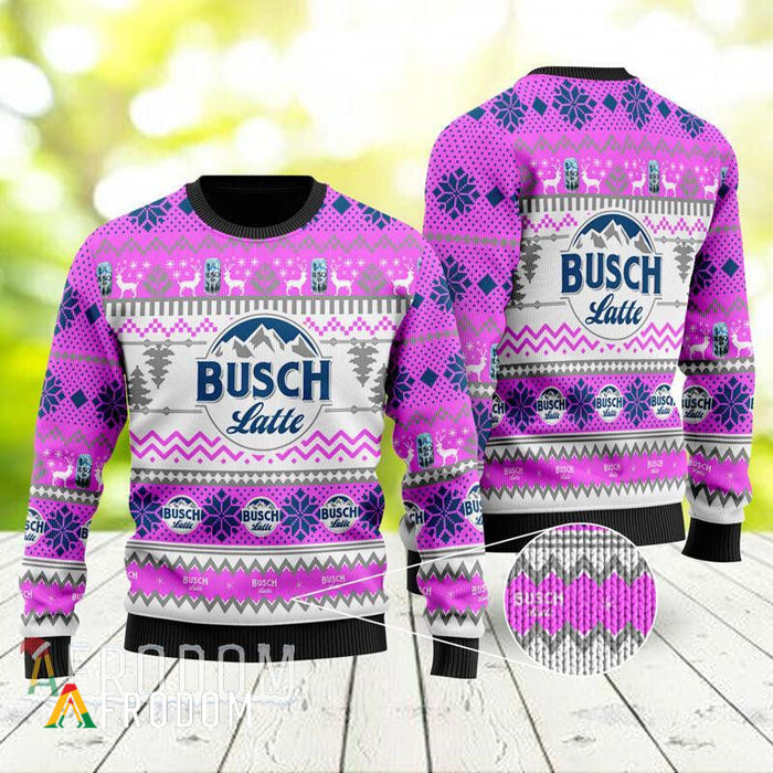 Busch Latte Ugly Christmas Sweater,Christmas Ugly Sweater,Christmas Gift,Gift Christmas 2022