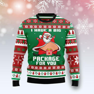 I Have A Big Package For You Ugly Christmas Sweater,Christmas Ugly Sweater,Christmas Gift,Gift Christmas 2022