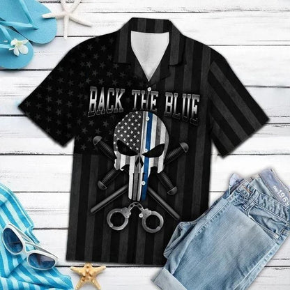 Buy Amazing Police Hawaiian Shirt,Hawaiian Shirt Gift, Christmas Gift