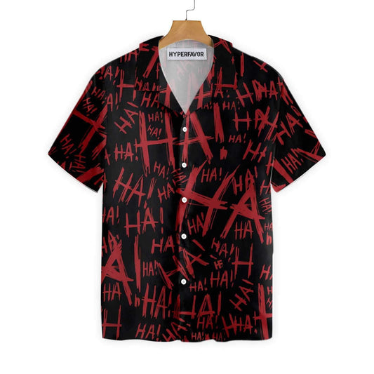 Téacs Maroon Gáire Scary Do Dhearadh Oíche Shamhna Léine Haváís, Bronntanas Léine Haváís, Bronntanas Nollag