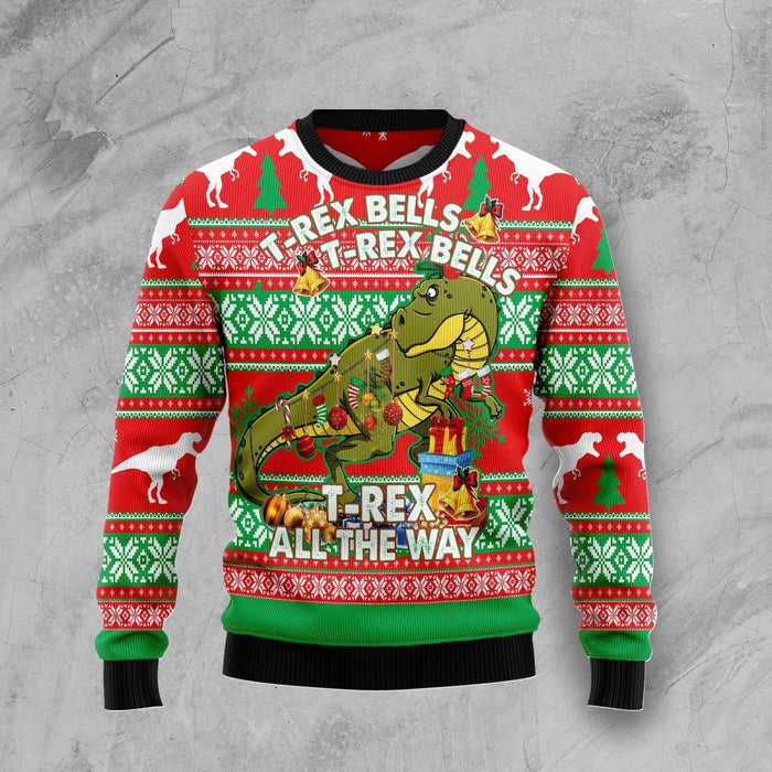 T Rex Tree Christmas Ugly Christmas Sweater,Christmas Ugly Sweater,Christmas Gift,Gift Christmas 2022