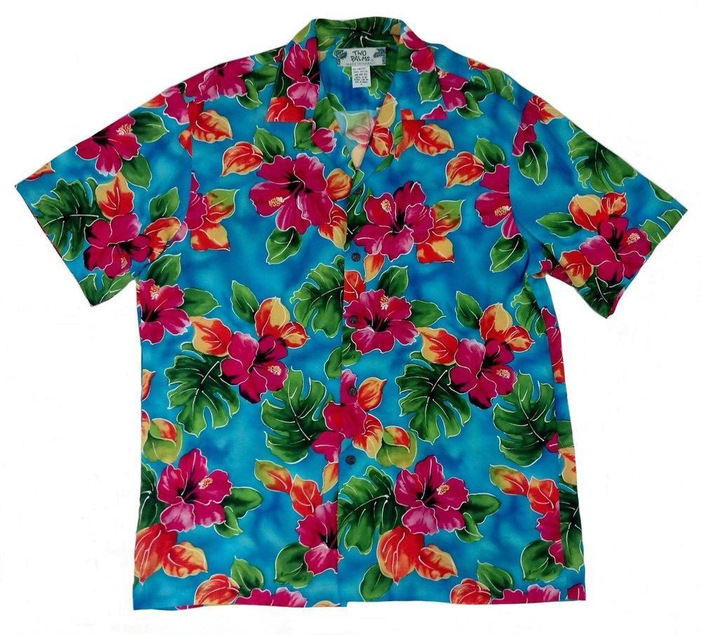 Hibiscus Watercolor Hawaiian Shirt, Hawaiian Shirt Gift, Christmas Gift