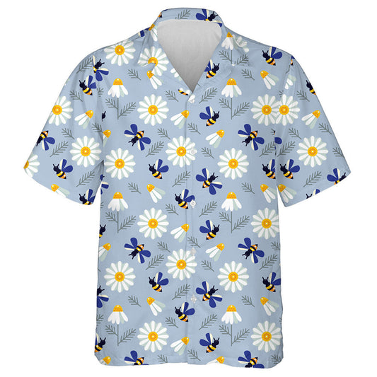 Beacha Sciathán Gorm Agus Bláthanna Camomile Léine Haváí, Haváis mar Bhronntanas