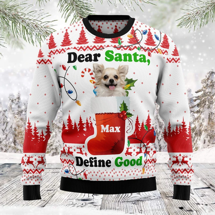 Dear Santa Define Good Ugly Christmas Sweater, Christmas Gift, Gift Christmas 2024