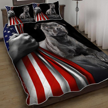 Staffordshire Bull Terrier Dog Lover Quilt Bedding Set Bedroom Set Bedlinen 3D,Bedding Christmas Gift,Bedding Set Christmas
