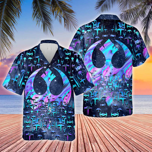Love Darkness Awesome Background Design Hawaiian Shirt, Hawaiian For Gift