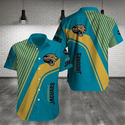 Jacksonville Jaguars Hawaiian Shirt, Hawaiian Shirt Gift, Christmas Gift