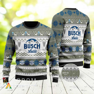 Busch Latte Ugly Christmas Sweater,Christmas Gift,Gift Christmas 2022
