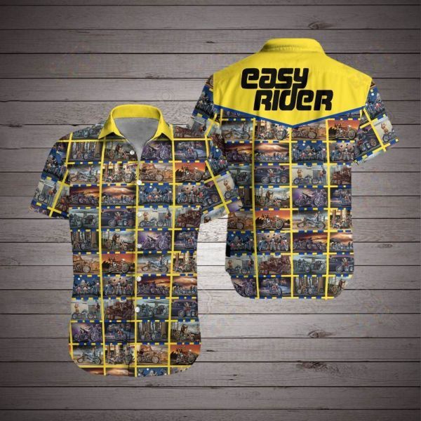Easy Rider Hawaiian Shirt_Hawaiian Shirt Gift, Christmas Gift