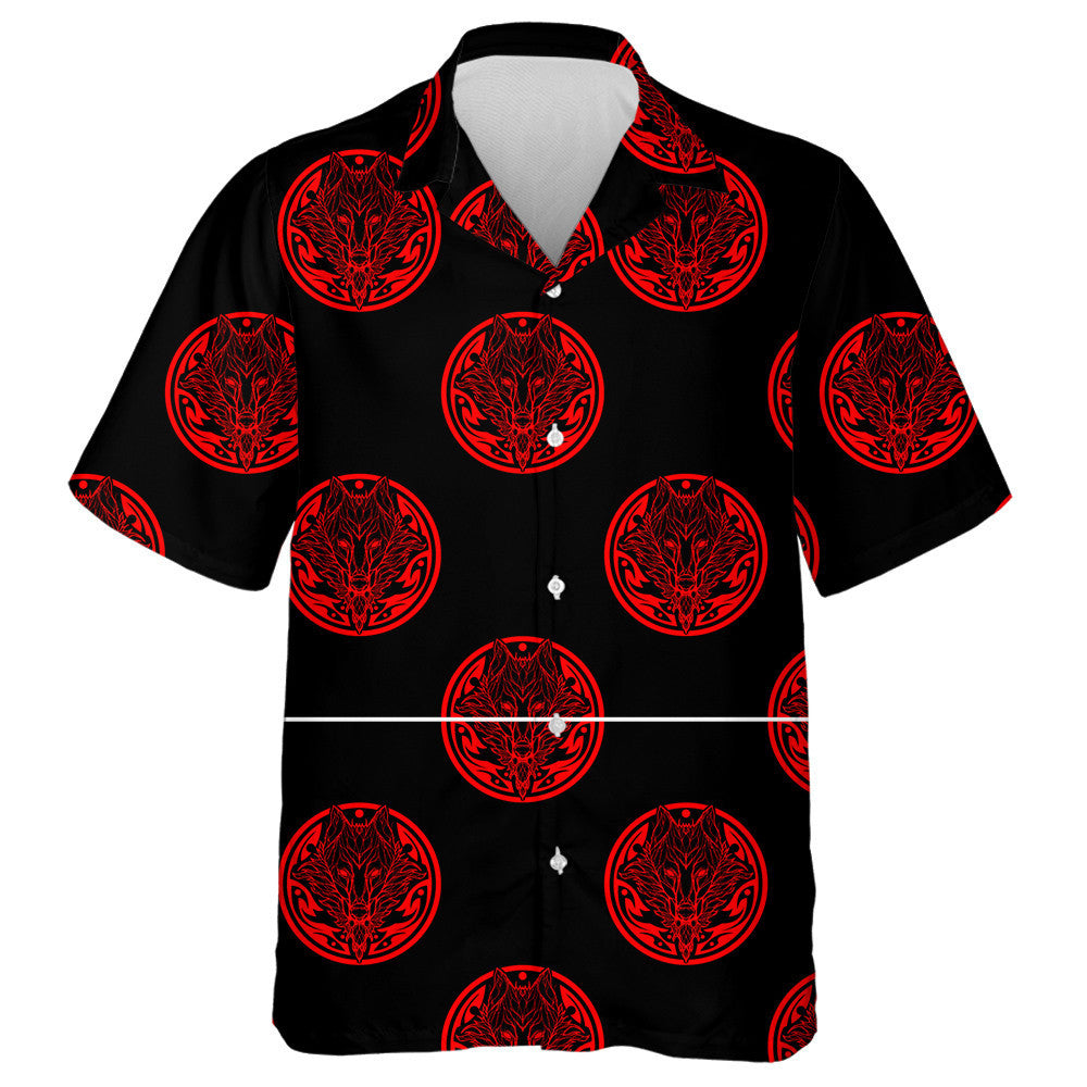 Aghaidh Mac Tíre i gCiorcal Treibhe Cruth Tattoo Léine Haváís, Bronntanas Léine Haváíais, Bronntanas Nollag