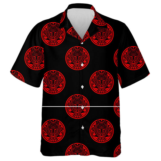 Aghaidh Mac Tíre i gCiorcal Treibhe Cruth Tattoo Léine Haváís, Bronntanas Léine Haváíais, Bronntanas Nollag