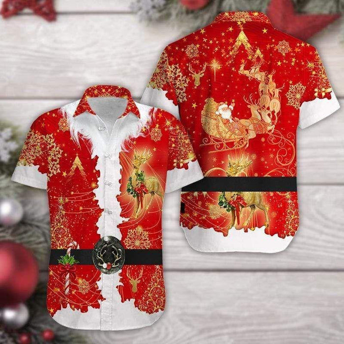 Hawaiian Shirt Special Santa Claus Costume Christmas Spirit, Hawaiian Shirt Gift, Christmas Gift