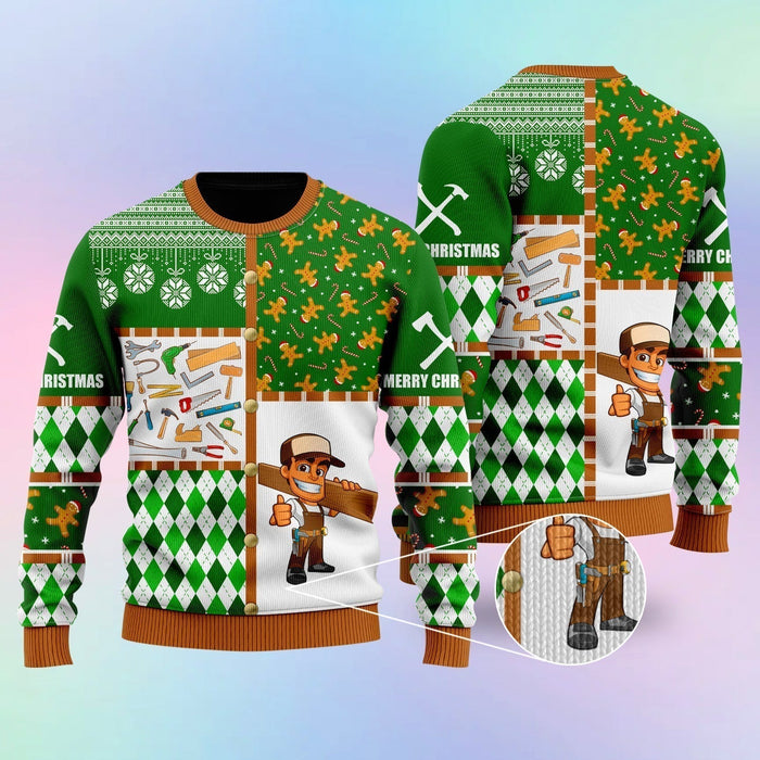 Carpenter Ugly Christmas SweaterChristmas Gift,Gift Christmas 2022