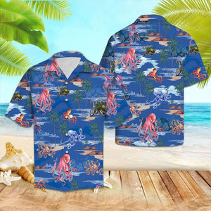 Amazing Octopus Hawaiian Shirt, Christmas Gift