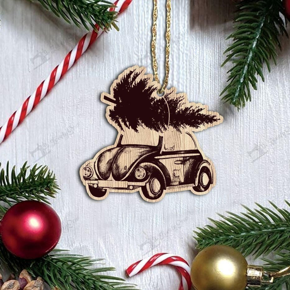 BUG Merry Christmas Ornament, Happy Christmas Ornament, Christmas Gift, Christmas Decoration