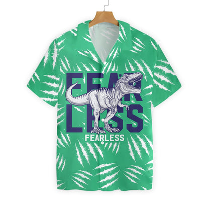 Dineasár T-Rex ar Phatrún Cúlra Glas Léine Haváís, Bronntanas Léine Haváíais, Bronntanas Nollag