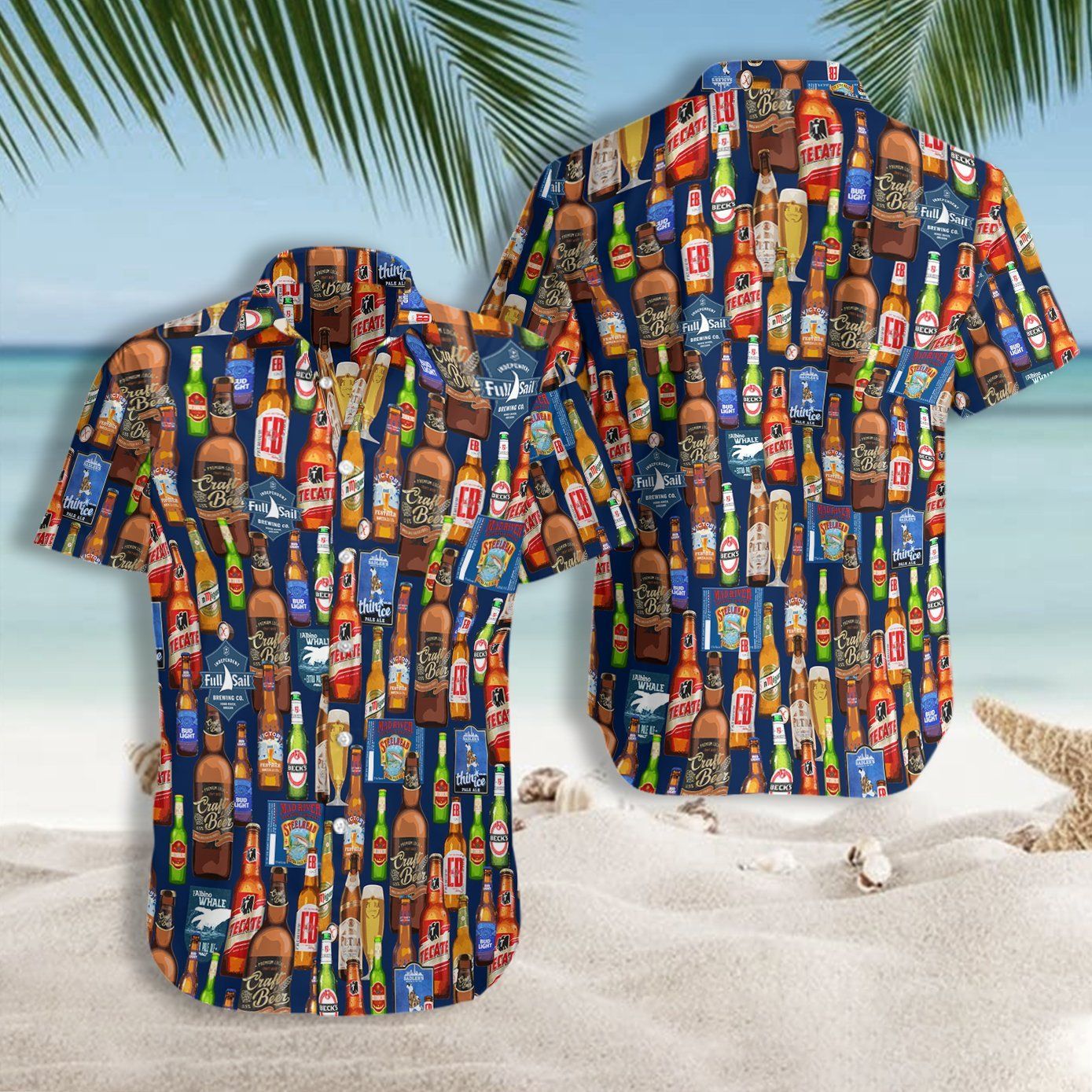 Beer Hawaiian Shirt,Hawaiian Shirt Gift, Christmas Gift