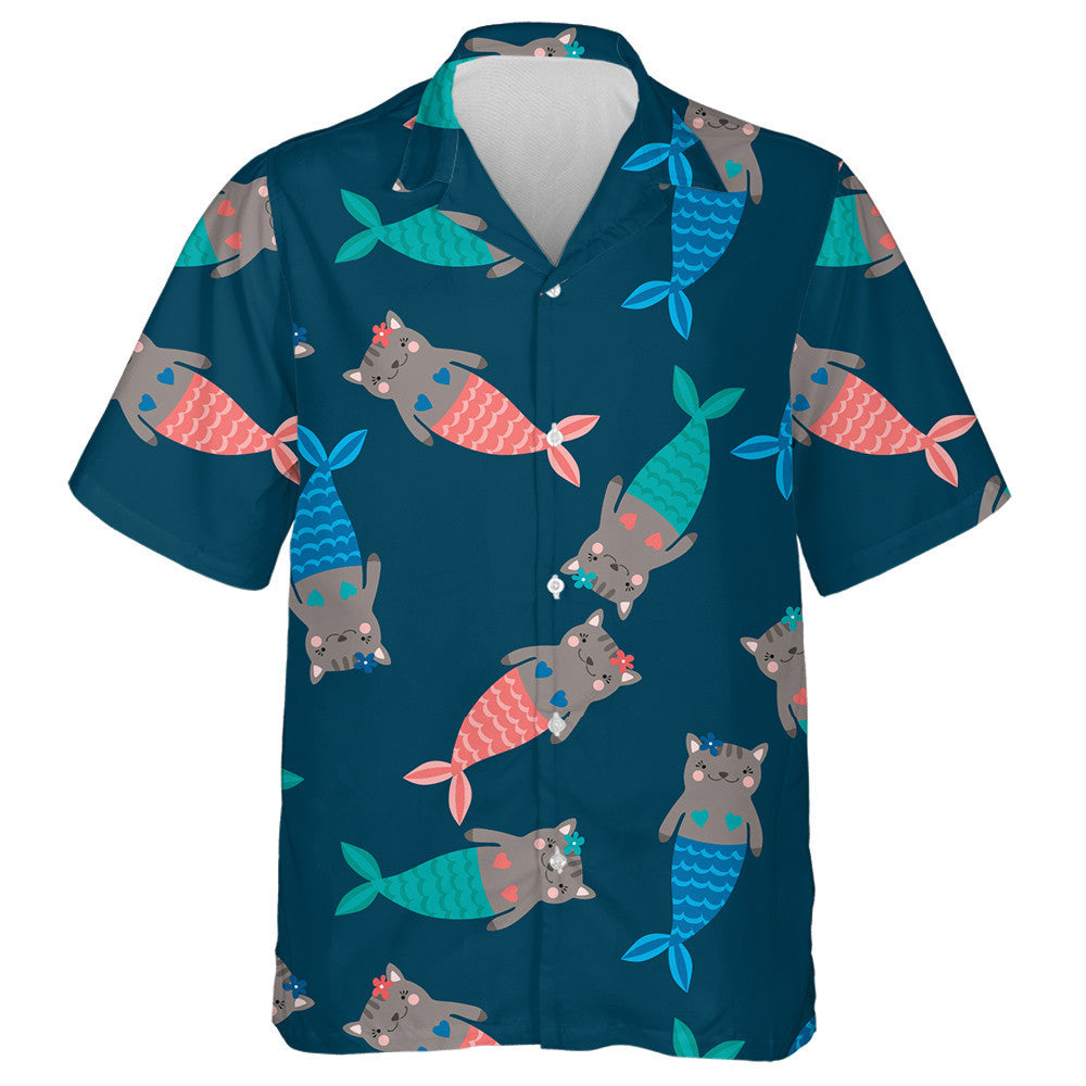 Maighdeana mara gleoite Draíocht Cait Beaga Greannmhar Léine Haváís, Bronntanas Léine Haváíais, Bronntanas Nollag