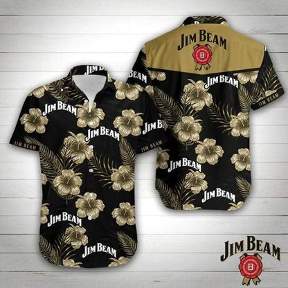 Jim Beam Hawaiian Shirt, Hawaiian Shirt Gift, Christmas Gift