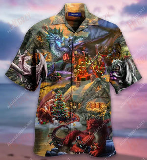 All I Want For Christmas Is A Dragon Short Hawaiian Shirt Hobbies Aloha Shirt Vintage Hawaiian Shirts Hawaiian Shirts For Women, Hawaiian Shirt Christmas Gift