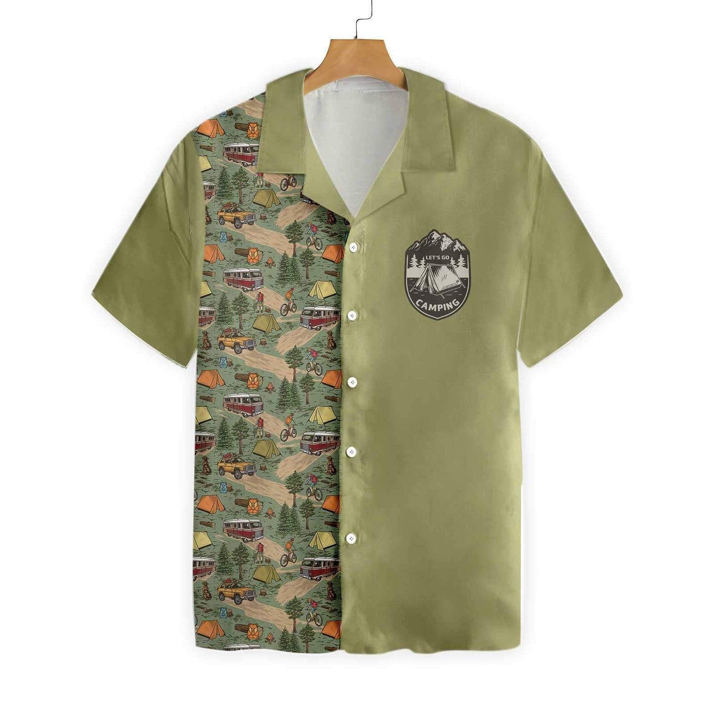 Dearadh Cool Tá Saol Léine Haváís Níos Fearr Nuair a bhíonn tú ag Campáil, Bronntanas Léine Haváíais, Bronntanas Nollag