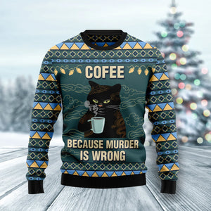 Coffee Cat Ugly Christmas Sweater,Christmas Gift,Gift Christmas 2022