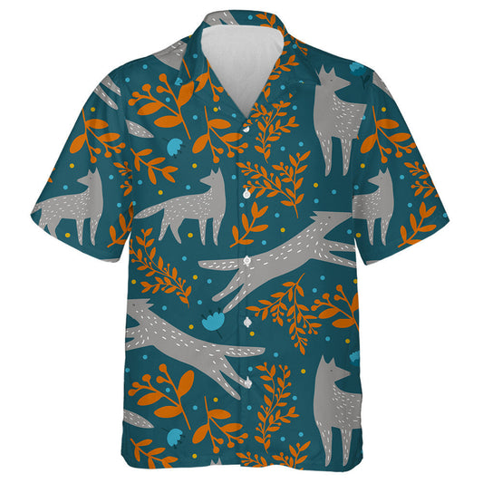 Mac Tíre Eitneach i Stíl Seanré Ar Chúlra Emerald Léine Haváí, Bronntanas Léine Haváíais, Bronntanas Nollag