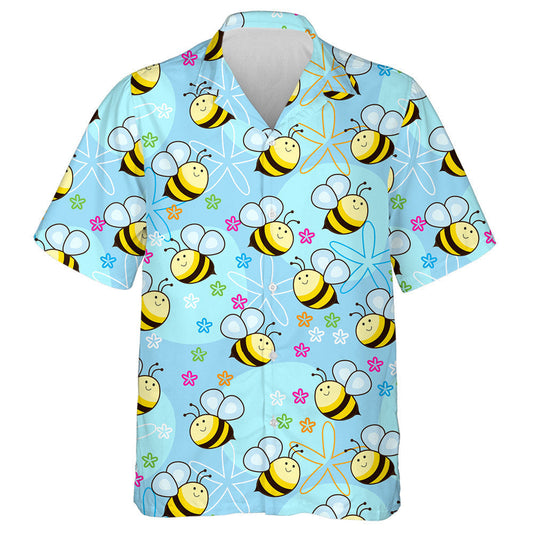 Beacha gleoite Agus Bláth Coimhthíocha ar Chúlra Gorm Léine Haváís, Bronntanas Léine Haváís, Bronntanas Nollag