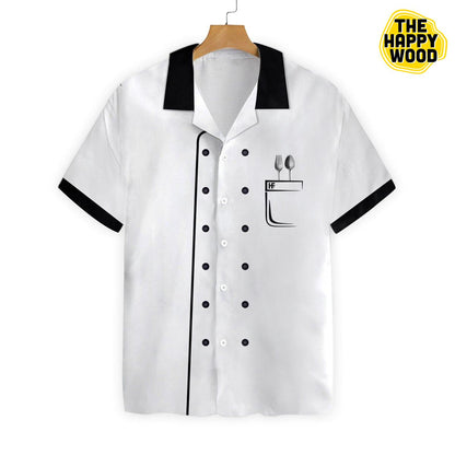 Chef Jacket Hawaiian Hawaii Shirt_Hawaiian Shirt Gift, Christmas Gift