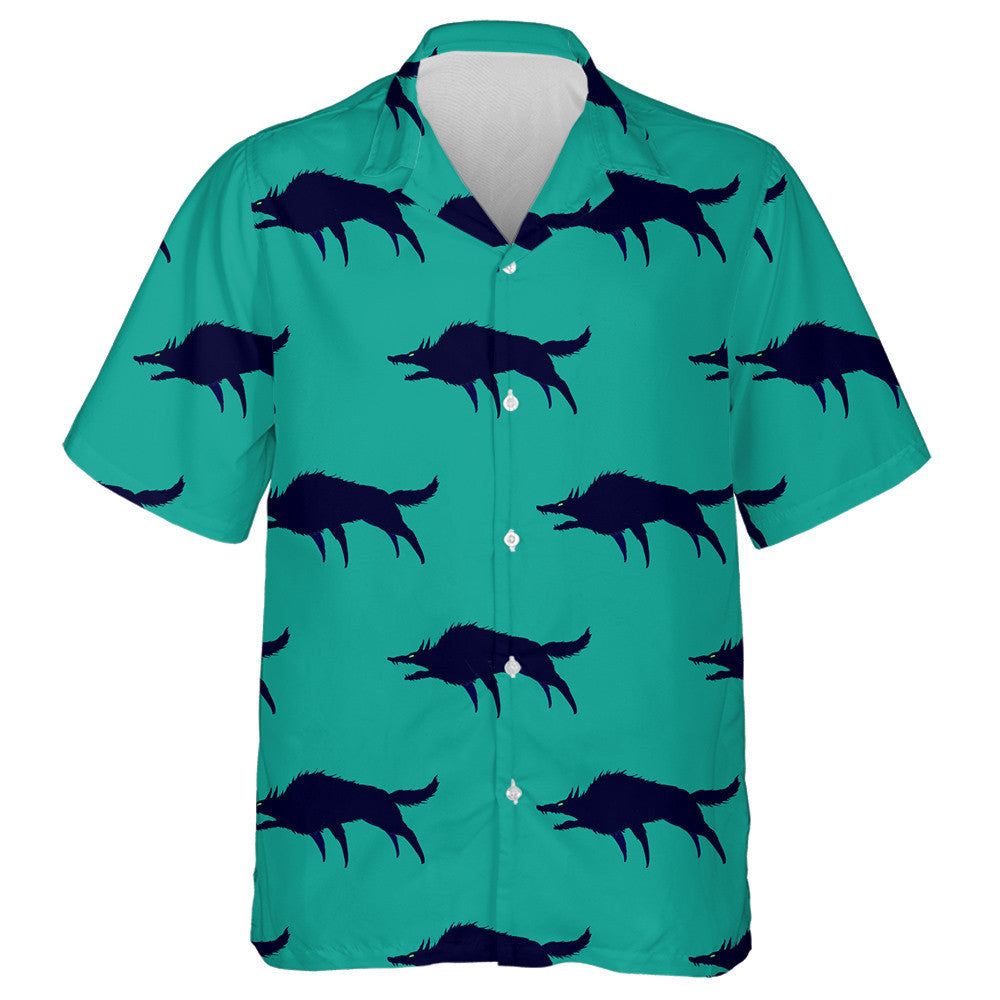 Scáthchruthanna Gorma Dorcha Mac Tíre Feargach Ar Léine Glas Haváís, Bronntanas Léine Haváíais, Bronntanas Nollag