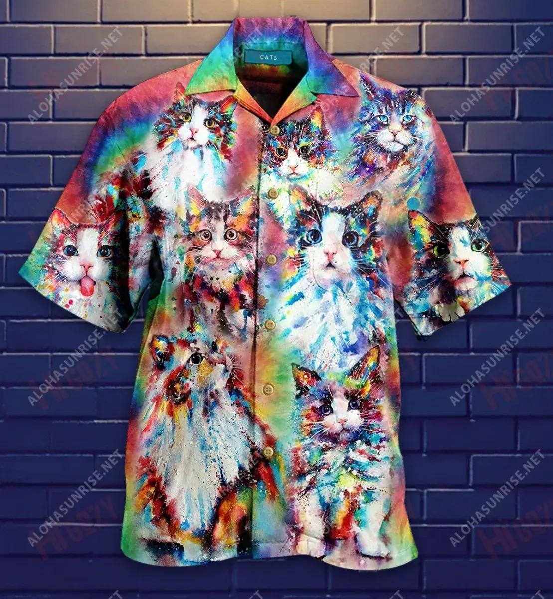 Is é Baile an Áit a Bhfuil Cat Gearr Léine Haváís Aigéan T Léinte Haváís Na Léinte Haváís is Fearr Patrún Léine Haváís, Bronntanas Léine Haváís, Bronntanas Nollag