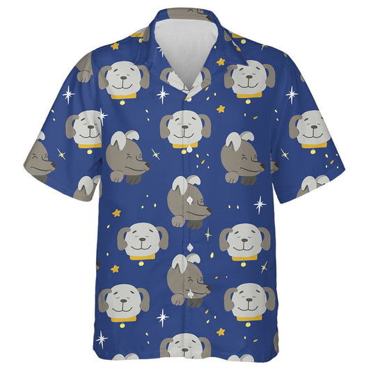 Madraí Spéir na hOíche Le Réaltaí I gCúlra Cartúin Léine Haváíais, Bronntanas Léine Haváíais, Bronntanas Nollag