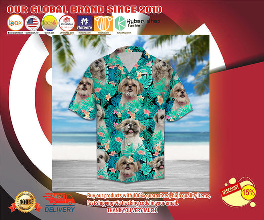 Shih Tzu Hawaiian Shirt, Hawaiian Shirt Gift, Christmas Gift
