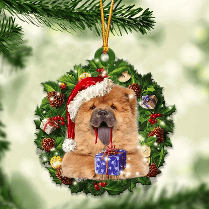 Chow Chow Christmas Ornament, Christmas Gift, Christmas Decoration