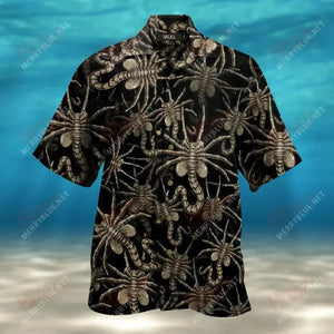 Amazing Scorpion Unisex Short Sleeve Shirt Ocean Short Sleeve Hawaiian Crazy Shirts Hawaiian Shirts For Women, Hawaiian Shirt Gift, Christmas Gift